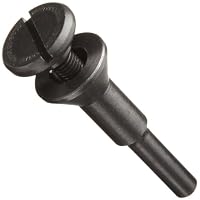 Weiler 56490 Mandrel For Type 1 Cutoff Wheels, 1/4" Diameter Shank, 3/8" Arbor Size