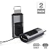 CONMDEX USB-C to iOS Charge Adapter 5V 2.4A Compatible with iOS Phone Xs Max 8 8 Plus 7 7 Plus 6 7s Plus SE Connect USB-C Power Adapter