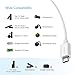 UGREEN Ethernet Adapter for TV Stick Chromecast Ultra 2 1 Audio, Google Home Mini, Micro USB to RJ45 Ethernet Adapter with USB Power Supply Cable (3.3ft)
