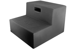 High Country Plastics Trailer, RV Entry Step, 14" - Ash Gray, Small