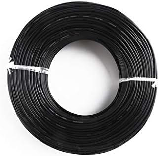 Wire and Cable Wire DIY Special Electrical Wire, 90m Inner Diameter 2.5mm Experimental Household Thin (Color : Black)