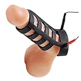 Zeus Electrosex Power Cage Silicone E-Stim Cock and Ball Extender
