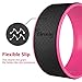 Elevens Yoga Wheel Set of 3, Dharma Yoga Prop Wheel for Back Pain and Stretching (Red & Black)thumb 3