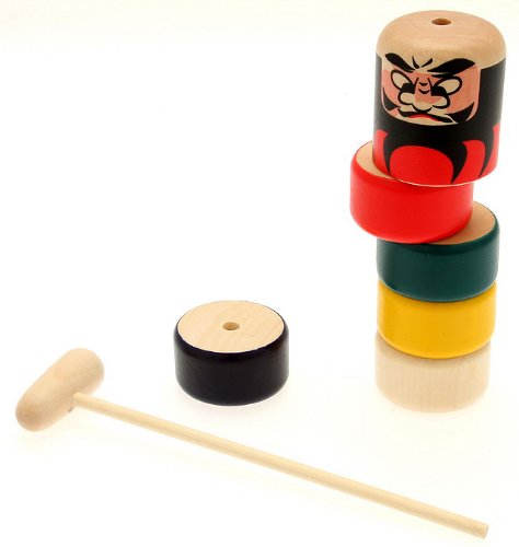 Daruma Otoshi Japanese Folk Craft Game