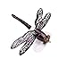 LUREHUNTER Fishing Topwater Lures Life-Like Dragonfly Floating Fly Fishing Popper Boat Lures for Trout Bass Perch Fishing