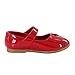 Maxu PU Girls Dressy Mary Jane Flats with Flowers (Toddler/Little Kid/Big Kid)
