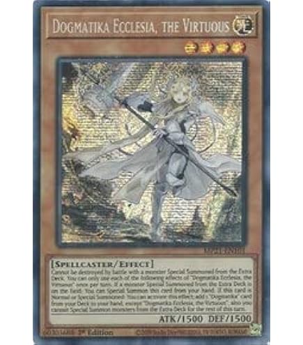 Dogmatika Ecclesia, The Virtuous (Secret Rare) - RA01-EN020