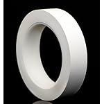 41zCa2hkF1L. SS150 PVC-Cleanroom-Tape-from-StaticTek-Clean-Plastic-Core-Strong-Synthetic-Rubber-Adhesive-White-1-Inch-X-36-Yard-Roll