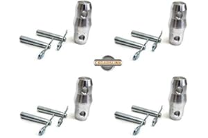 CEDARSLINK LOT 4 Double Ended Conical Coupler Square Truss Fits F31 F32 F33 F34 pin clips