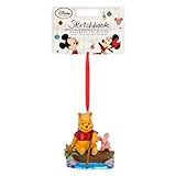 Winnie the Pooh and Piglet Sketchbook Ornament