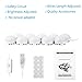 Vanity Mirror lights, Hollywood Style 10 Dimmable LED Light Bulbs with USB Powered Lighting Fixture Strip for Makeup Vanity Table Set in Dressing Room(Mirror Not Included)