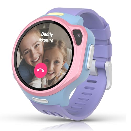myFirst Fone R2 4G Child Smart Watch with GPS Locator, Video Calls, Messages, 5MP Camera, School Mode, SOS Button, eSIM and Parental Control