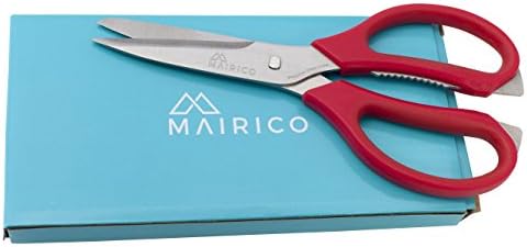 MAIRICO Deluxe Heavy Duty Take-Apart Kitchen Shears and General Purpose Kitchen Scissors- 420J2 Stainless Steel for Extra Durability, Sharpness and Rust Resistance