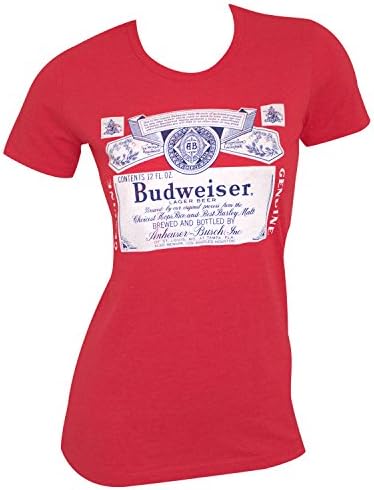 Budweiser Label Women's Tee Shirt Small