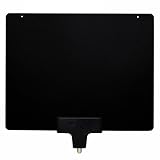 Mediasonic HD TV Antenna Support 1080P 4K UHF / VHF  - 50 Miles Range High Performance Indoor HDTV Antenna - (HW-210AN-V2)