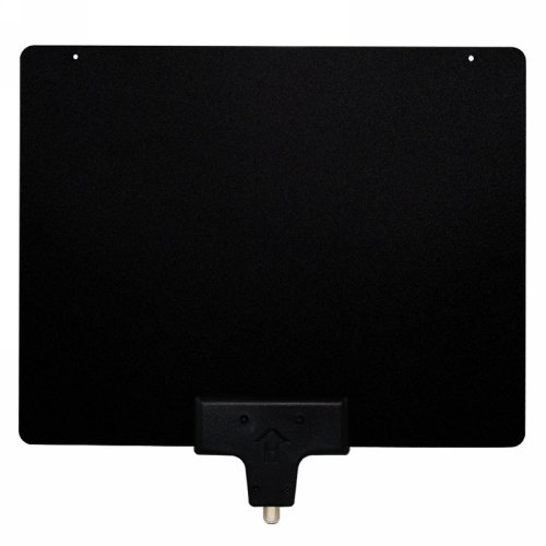 Mediasonic HomeWorx HDTV Antenna - 50 Miles Range High Performance Indoor HDTV Antenna - HW-210AN-V2