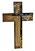 Dicksons Faith All Things Filigree Wood Look 9 Inch Resin Stone Hanging Wall Cross