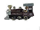 Die Cast Steam Era Locomotive Pull Back LED Lights and Sounds
