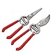 rista jade Professional Hand Pruning Shears Set – Bypass Gardening Hand Pruner Sharp Secateurs with Comfort Grip Handles and Hardened Steel Clippers for Gardening, Trimming, and Yard Work, 2 Packthumb 1