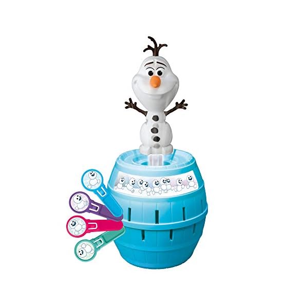 TOMY-games-Pop-Up-Olaf-Childrens-Action-Board-Game-Pile-Up-Pirates-Stacking-Game-Childrens-Action-Board-Game-Family-Preschool-Kids-Game-Action-Game-for-Children-5-6-7-8-Year-Old TOMY games Pop Up Olaf Children's Action Board Game, Family & Preschool Kids Game, Action Game for Children