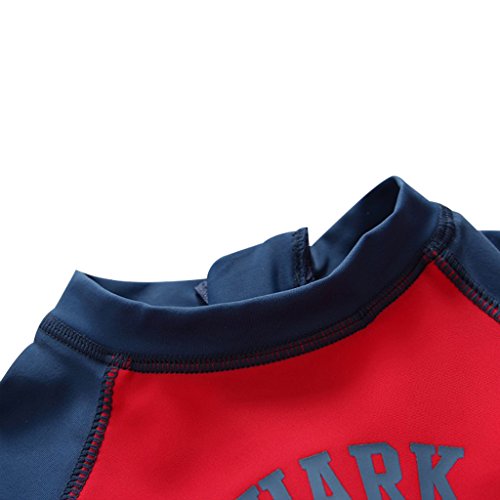 Boys Swimsuit With Cap, Kids Swimming Wear Surfing Water Sports Sun Protective