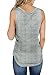 Ofenbuy Womens Tank Tops Summer Deep V Neck Sleeveless Loose Gym Workout Shirts