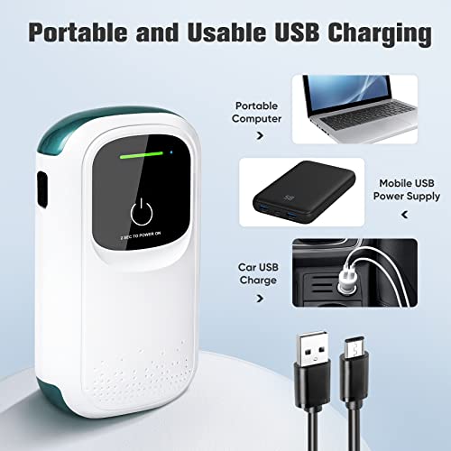 KEDSUM Battery Aquarium Air Pump, Quietest Rechargeable and Portable