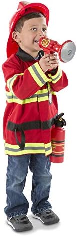 Melissa & Doug Fireplace Chief Function Play Costume Set