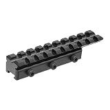 UTG Leapers MNT-PMTOWL-A Inc, Dovetail to Picatinn Adaptor Mount, Black