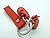 Miniature Handmade Genuine Leather Boots or Shoes Key Chain Key Ring Key holder