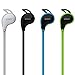 HONGYU Sweatproof Bluetooth Wireless Headphones with Stereo Sport Microphone Handsfree for iPhone iPod Android Smart phones and Bluetooth Devices(Black)