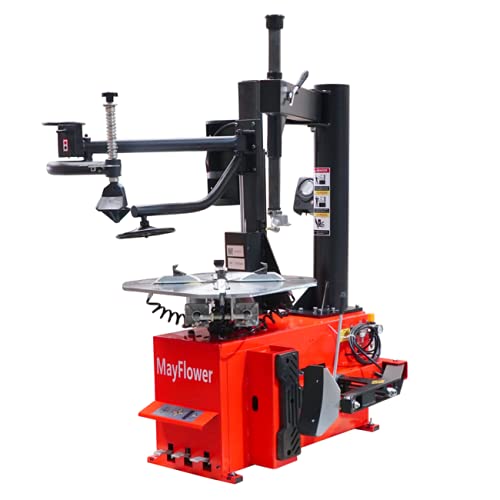 Mayflower Products 1.5 HP Automatic Tire Changer Wheel Balancer Combo 980 800 with 300 Assist
