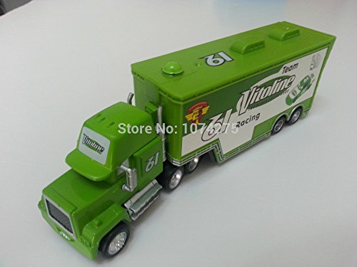 Pixar Cars Diecast Mack Uncle No.61 Vitoline Racer's Truck Metal Toy Car