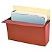 Universal 15262 5 1/4 Inch Expansion File Pockets, Straight Tab, Letter, Redrope/Manila (Box of 10)