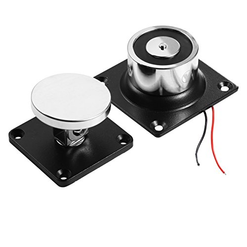 UHPPOTE Electromagnetic 110Lbs Electric Basic Wall Mount Door Holder Safety Emergency