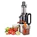 Cusimax CMSJ-800S 240W Slow Juicer,50 RPMs Quiet Fruit Vegetable Masticating Juicer for Highly Efficient Juice Extraction, Sliver