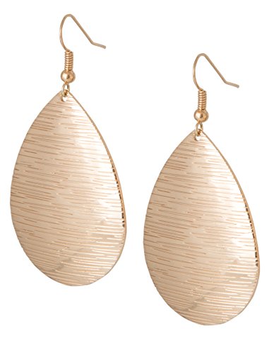 Gold and Silver Teardrop Earrings | SPUNKYsoul Collection (Gold)