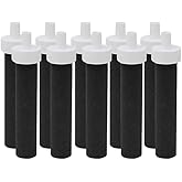 Molgoc Water Replacement Filter for Bottle,Compatible with Brita BB06,fit Brita Hard sided,Sport and Stainless Steel Bottle 10PCS. (Without Bite Valve)