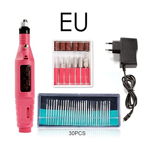 Nail Drill Electric Apparatus Machine Milling Drill Bits Set Cuticle Gel Remover Cutters for Manicure Mill Machine,ZH1444F