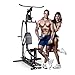 JAXPETY Black Home Gym Station Workout Machine for Total Body Trainingthumb 3