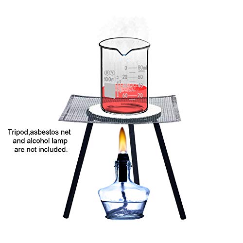 Glass Beakers Set Borosilicate Graduated Measuring Low Form Beaker 6 Sizes 10ml 50ml 100ml 250ml 500ml 1000ml - Thumbnail 4