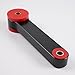Black Pitch Stop Mount For 1993-2011 Subaru Impreza / 2002-2017 WRX / 04-17 Subaru STi Red EM001