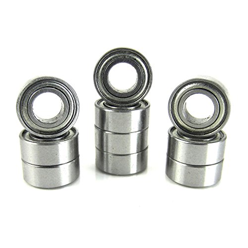 5x10x4mm Precision Clutch Ball Bearings Metal Shields (10)