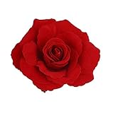 Daisyu Women Girl Bohemian Flower Hairpin Brooch Flower Hair Clip