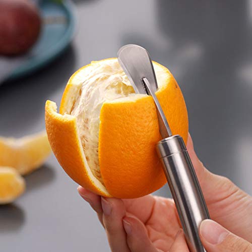 Nesee Orange Peeler Stainless Steel Fruit Peeling Tool for Pomelo Pomegranate Tomato Fruit's Peel