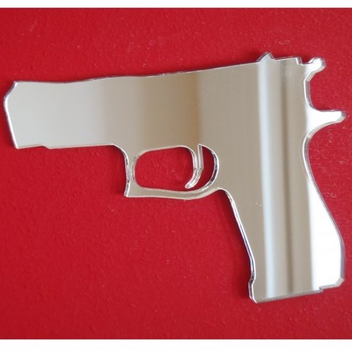 Super Cool Creations Gun Mirrors - 60cm x 44cm