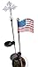 Solaration 1022C Solar Garden Lights with Flag and Cross, God Bless America