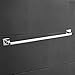 LightInTheBox Contemporary Solid Brass Bathroom 3 PCs Set Wall Mount Chrome Finish Towel Robe Hook/Toilet Paper Holders/Towel Bar Sets Lavatory Shower Furniture (Silver)