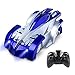 Wall Climbing RC Car 2.4 Ghz Radio Remote Control Car Toys Rechargeable Sport Racing Vehicle Boys Girls Gift Gravity 360°Rotating Electric Stunt Car Blue