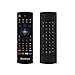 MX3 Fly Air Mouse Remote with Keyboard AMGUR 2.4G Mini Wireless Keyboard Air Mouse Combos IR Learning Remote Control for Android TV Box Raspberry Pi, PS3,PS4,XBOX 360, Mini PC, Google Smart TV Remote